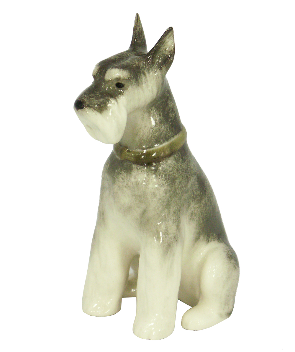 sitting dog figurine